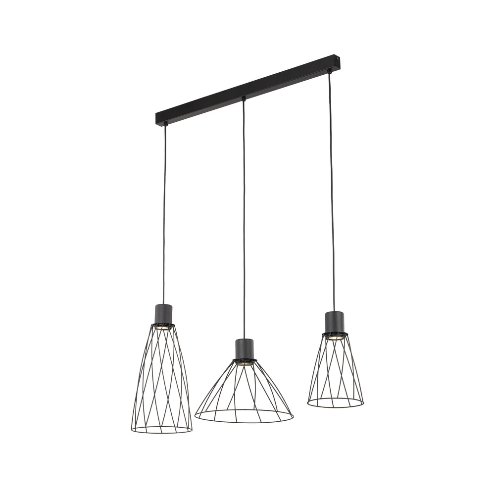 MODESTO BLACK LAMPA WISZACA 3