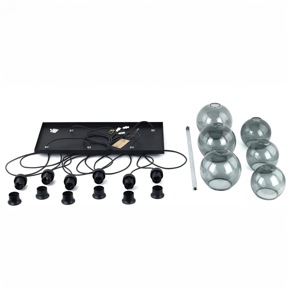 CUBUS GRAPHITE LAMPA WISZĄCA 6