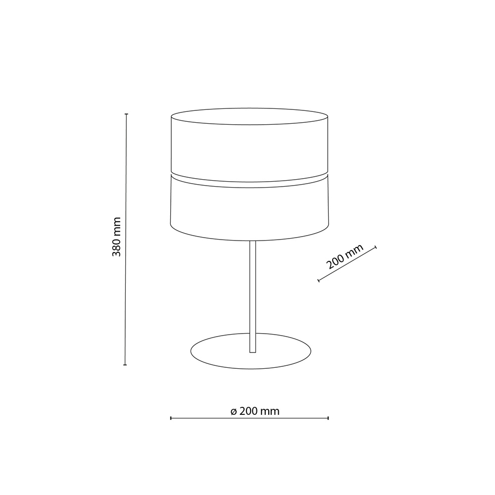 CALMA LAMPKA NOCNA 1XE27