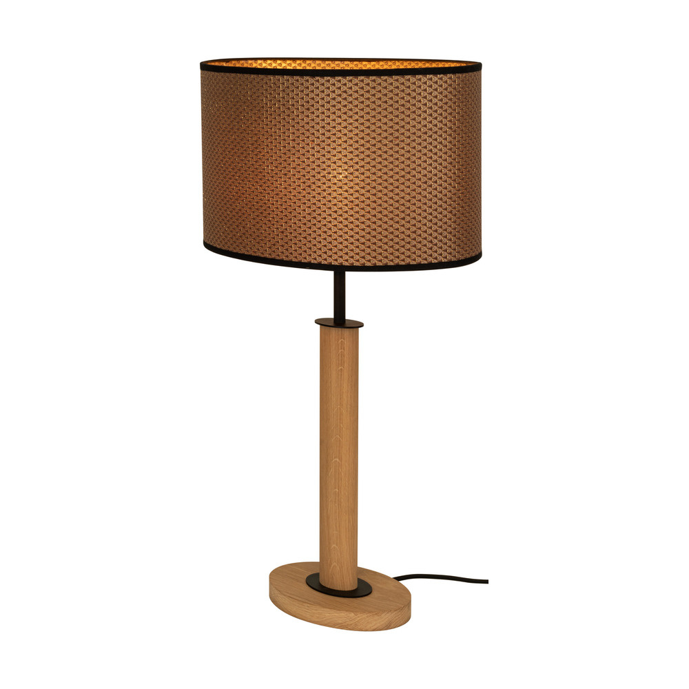 Lampa stołowa MERCEDES drewno dębowe 7017400411539