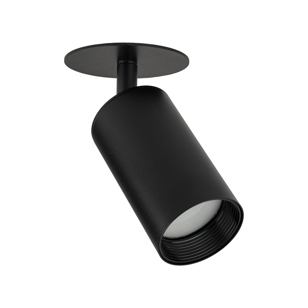 AMIS BLACK 1XGU10 PODTYNKOWY