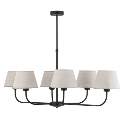CHICAGO LINEN LAMPA SUFITOWA 6