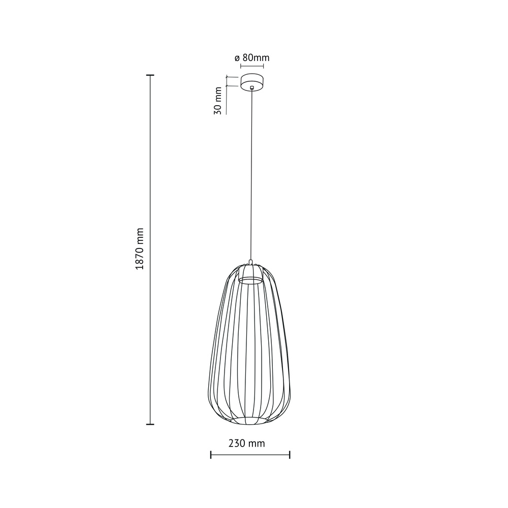 SPHERA S SABIA LAMPA WISZĄCA 1XGX53
