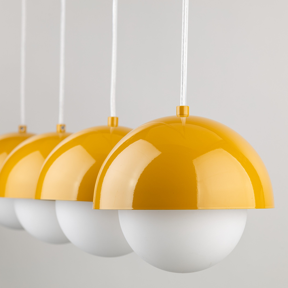 BONO OCHRA LAMPA WISZĄCA 4 LISTWA