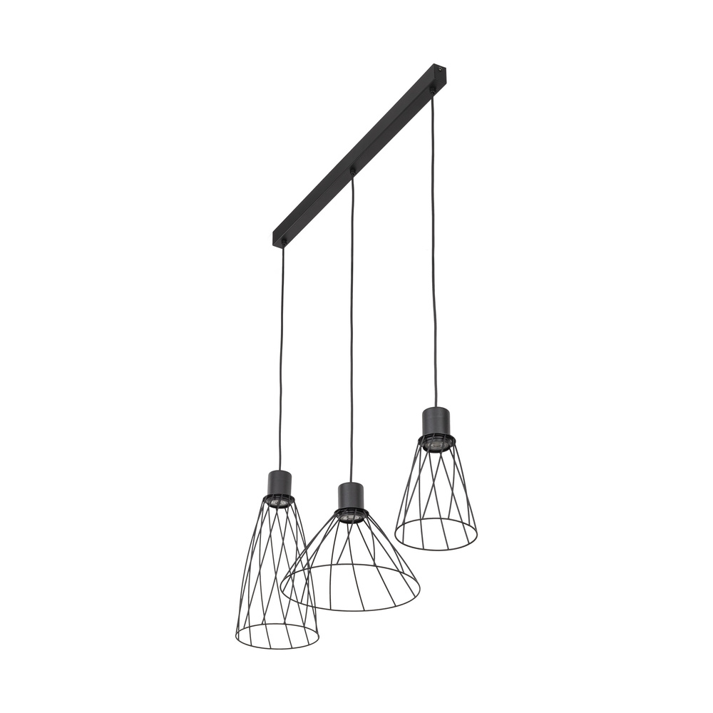 MODESTO BLACK LAMPA WISZACA 3