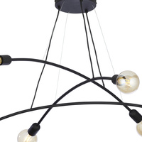 HELIX BLACK LAMPA WISZĄCA 6