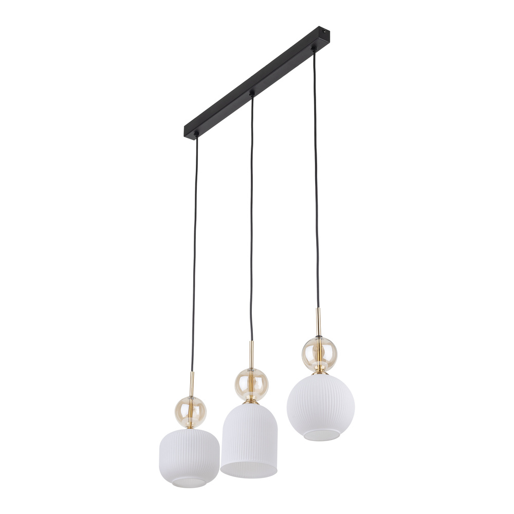 SOPHIA COGNAC WHITE LAMPA WISZĄCA 3XE14