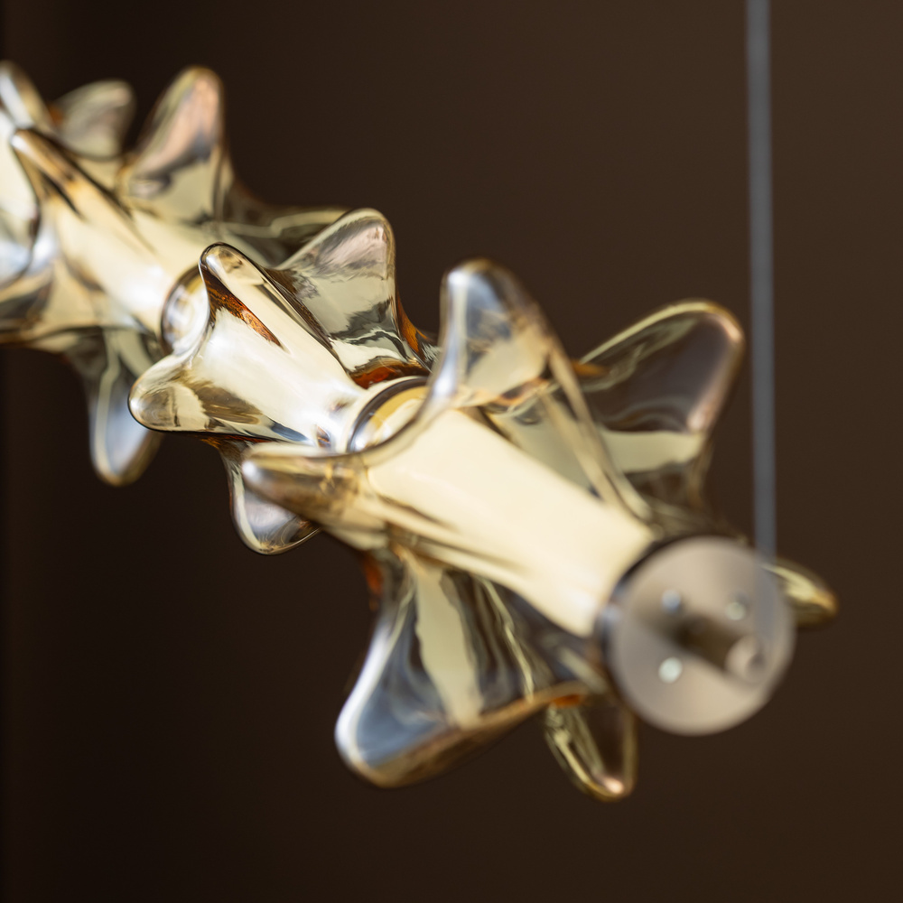 ELVA BRASS LAMPA WISZĄCA LED 30W