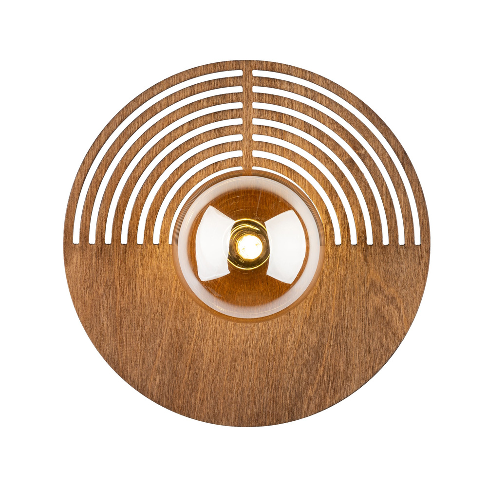 LUNAR WOOD KINKIET 1XG9 300