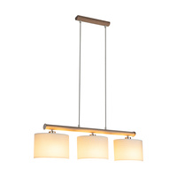 Lampa wisząca MERCEDES drewno dębowe 1037400111525