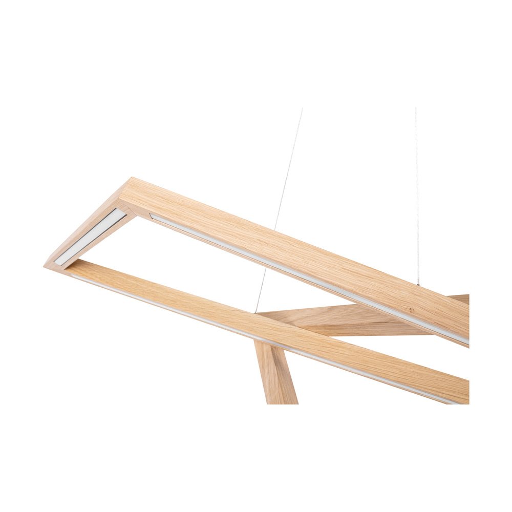 Lampa wisząca VINCI drewno dębowe DIMM Up&Down 1027420900000