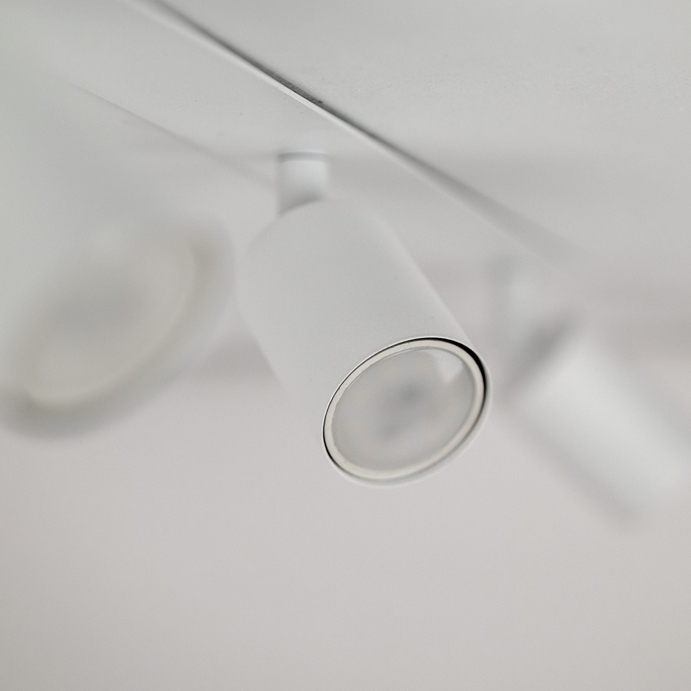 NEX WHITE 3XGU10 LAMPA SUFITOWA PODTYNKOWA