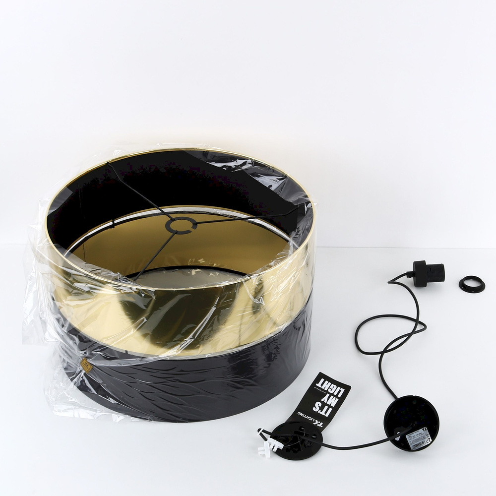 HILTON BLACK/GOLD LAMPA WISZĄCA 1