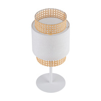 BOHO WHITE LAMPKA NOCNA 1