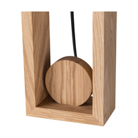 Lampa stołowa LOGAN drewno dębowe 7017411911797