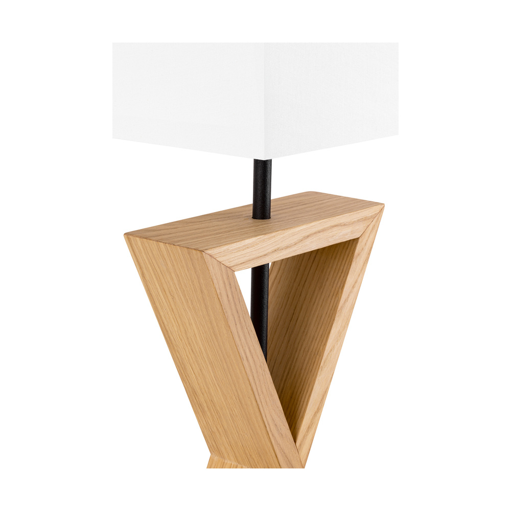 Lampa stołowa LOGAN drewno dębowe 7017412011793