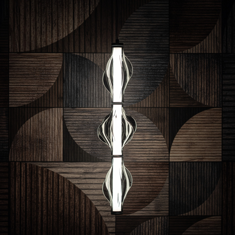 ELVA BLACK LAMPA WISZĄCA LED 22W