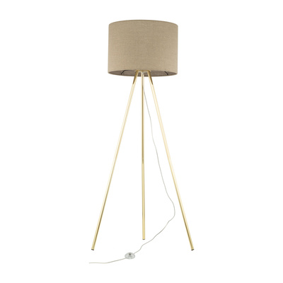 UMBERTO LINEN GOLD LAMPA PODŁOGOWA 1