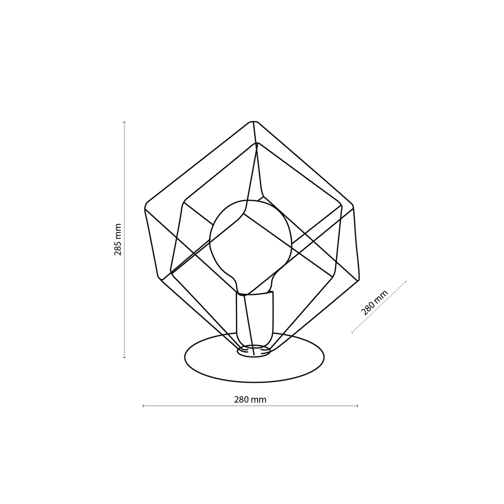 ALAMBRE LAMPKA NOCNA 1 PŁ CZ/ZŁ