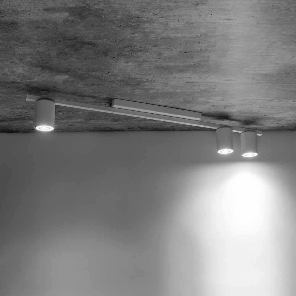 LOGAN WHITE LAMPA SUFITOWA 3