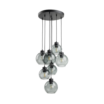 CUBUS GRAPHITE LAMPA WISZĄCA 7 KOŁO