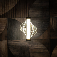 ELVA BRASS LAMPA WISZĄCA LED 8W