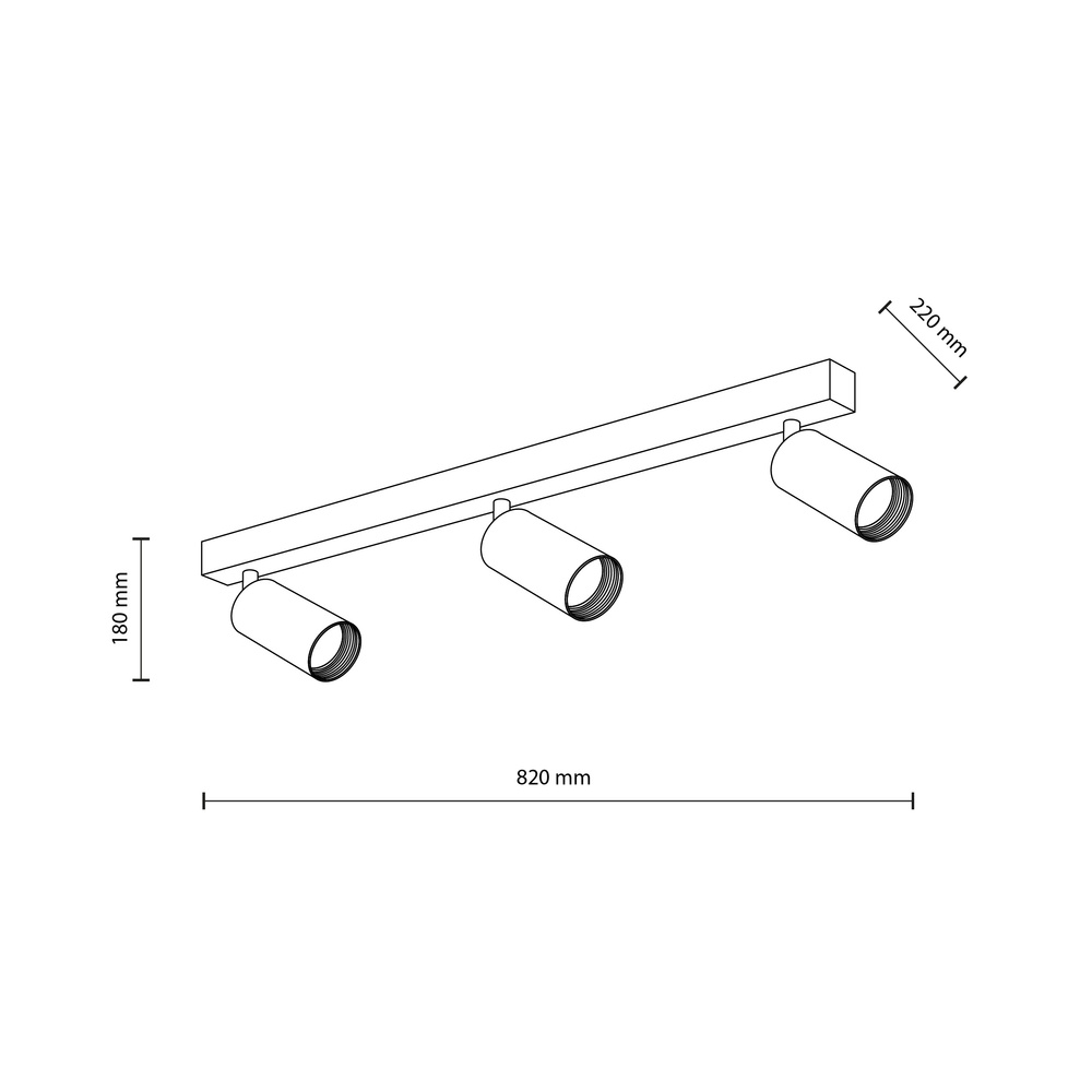 AMIS BLACK LAMPA SUFITOWA 3