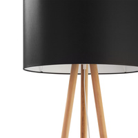 TOKYO LAMPA PODŁOGOWA 1 SOSNA/CZARNY