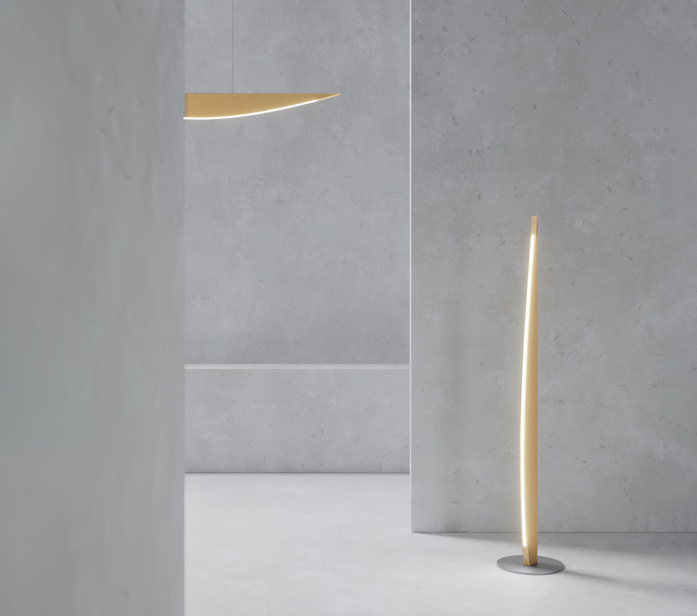 Lampa wisząca DUBAI drewno dębowe DIMM Up&Down 1017401400000