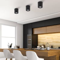 ORION M BLACK LAMPA SUFITOWA 1 PŁ