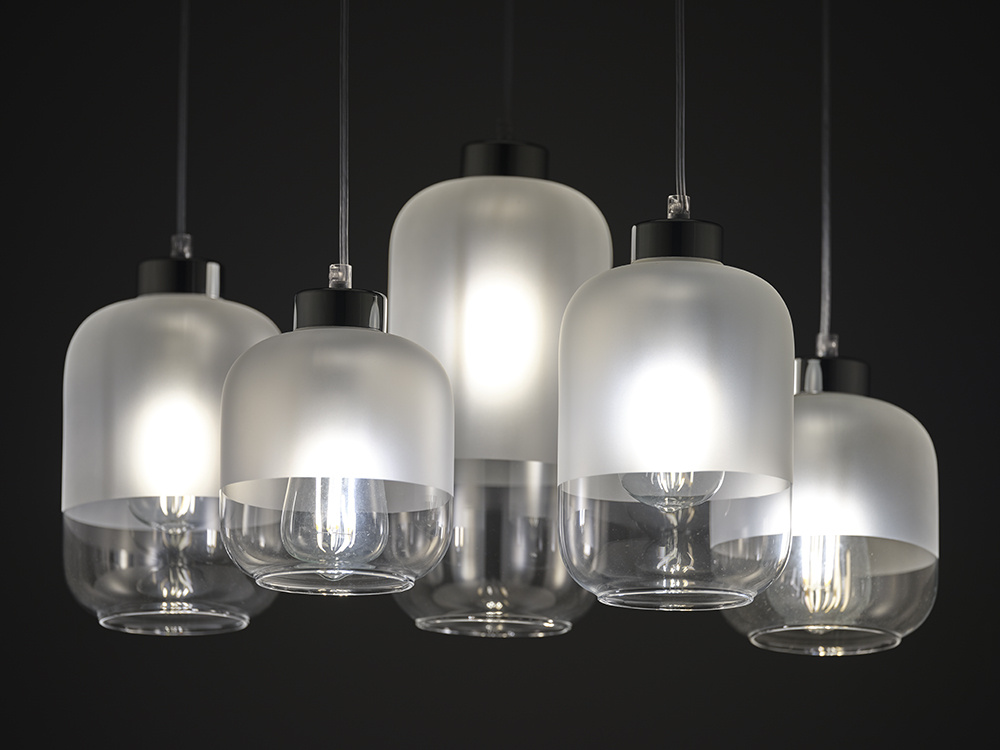 MARCO SILVER LAMPA WISZĄCA 1 PŁ