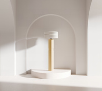 Lampa podłogowa PALO drewno dębowe 6017409811785