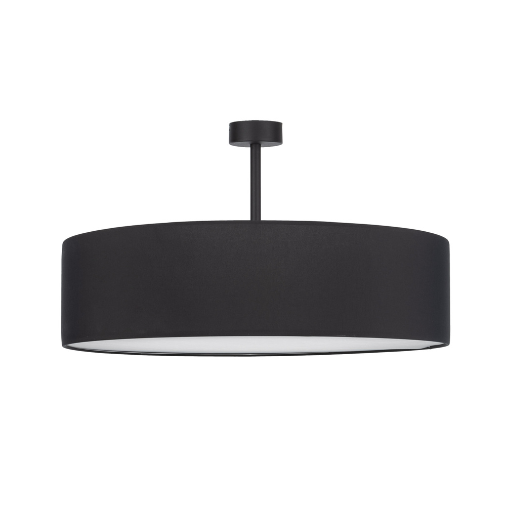 RONDO BLACK LAMPA SUFITOWA 4 600