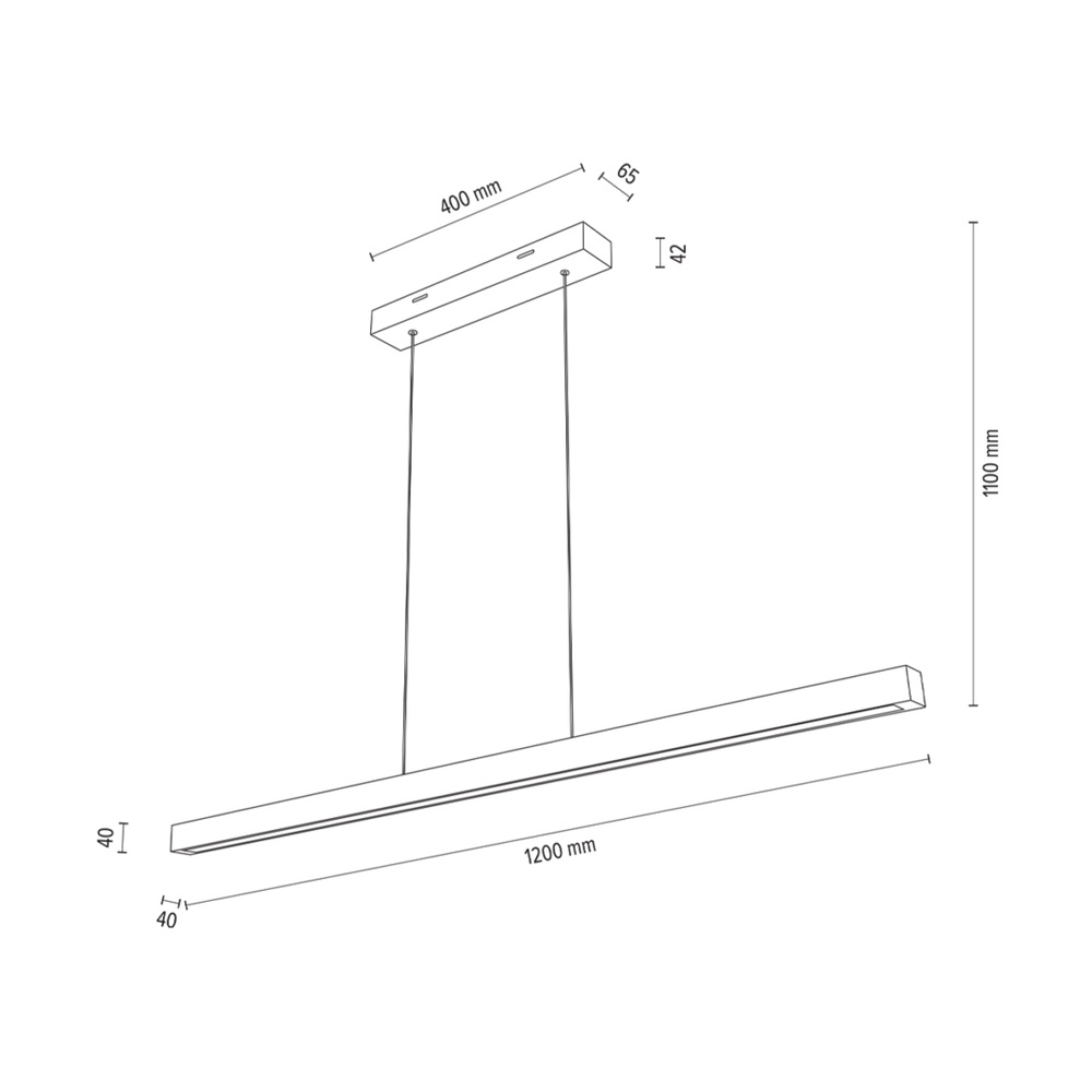 Lampa wisząca SMAL drewno dębowe DIMM 1017403500000