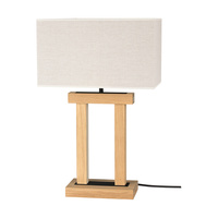 Lampa stołowa HAKON drewno dębowe DIMM 7037403611781