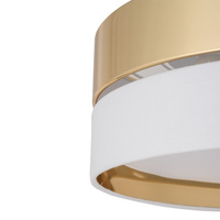 HILTON WHITE/GOLD LAMPA SUFITOWA 4   450
