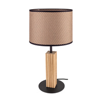 Lampa stołowa RIFLET drewno dębowe 7010412711690