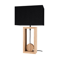 Lampa stołowa LOGAN drewno dębowe 7017411911797