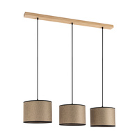 Lampa wisząca MERCEDES drewno dębowe 1037400811551