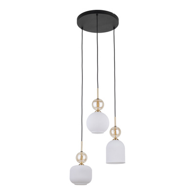 SOPHIA COGNACWHITE LAMPA WISZACA 3XE14