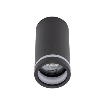 JET BLACK DOWNLIGHT 1XGU10