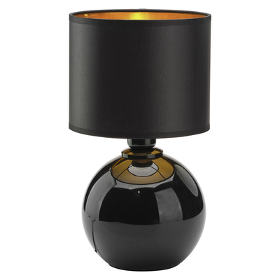 PALLA SMALL BLACK/GOLD LAMPKA NOCNA 1