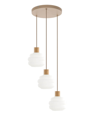 MELIA LAMPA WISZĄCA 3XE27  KOŁO