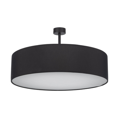 RONDO BLACK LAMPA SUFITOWA 4  600