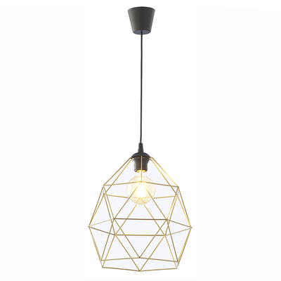 GALAXY BLACK / GOLD LAMPA WISZĄCA 1  XL