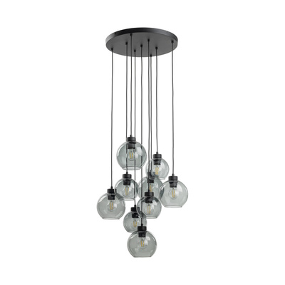 CUBUS GRAPHITE LAMPA WISZĄCA 9 KOŁO