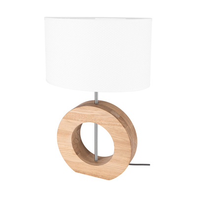 Lampa stołowa LOGAN drewno dębowe 7017411711535