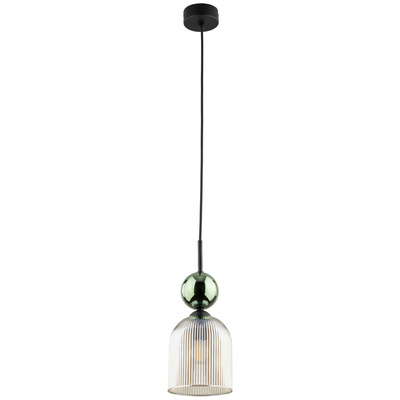 SOPHIA GREEN COGNAC LAMPA WISZĄCA 1XE14