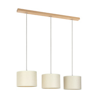 Lampa wisząca MERCEDES drewno dębowe 1037400611528